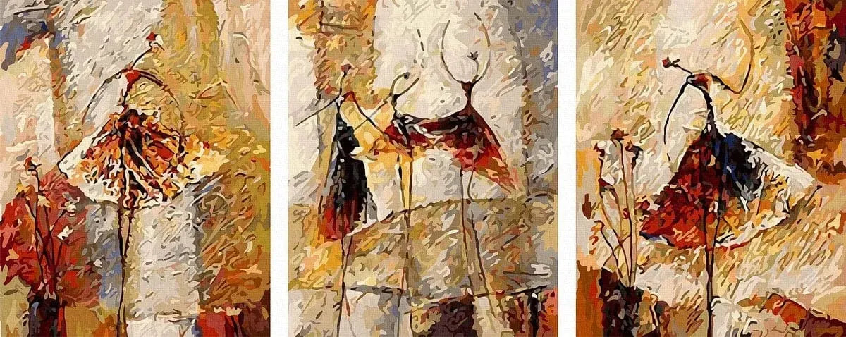 Abstrakti elegancija 40x50x3 cm-Rankdarbiai-Brain Games LT