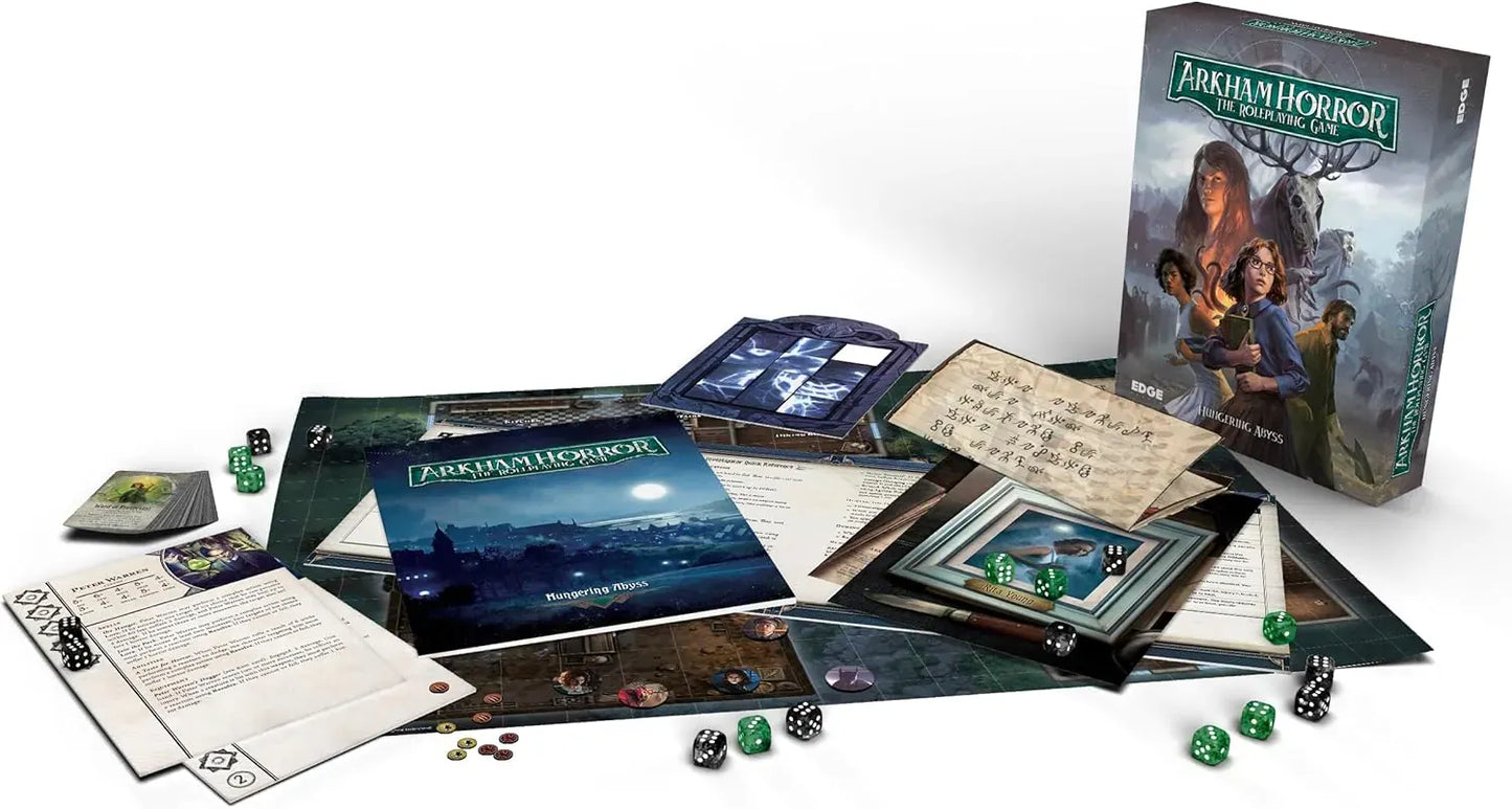 Asmodee Stalo žaidimai Arkham Horror RPG Starter Set Hungerin
