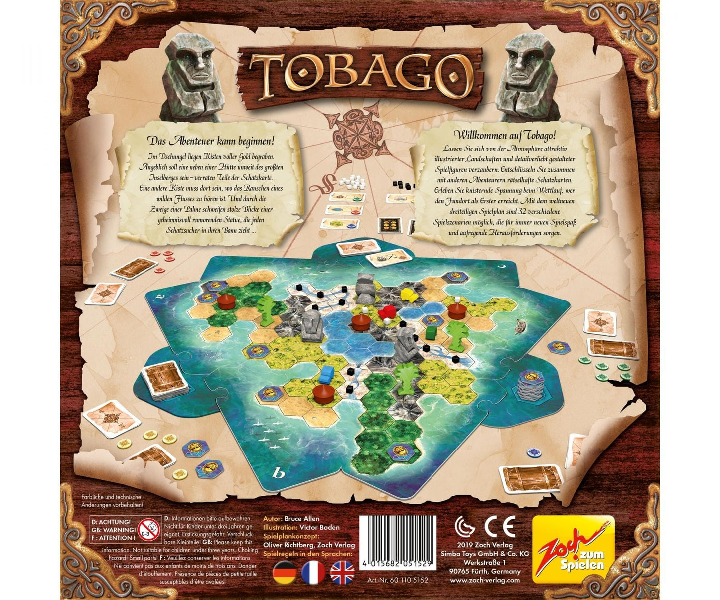 Asmodee Stalo žaidimai Tobago