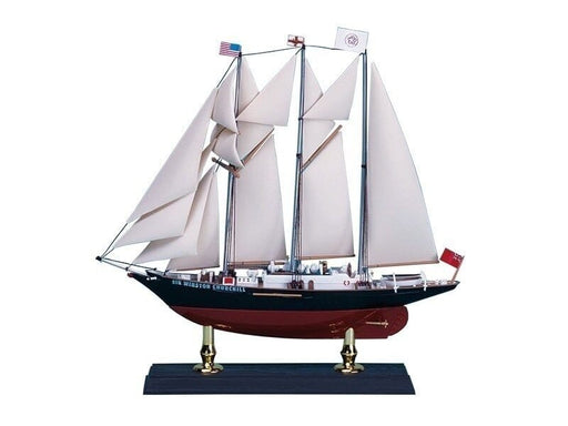 Baksas Surenkami modeliai Aoshima - 3-Mast Topsail-Schooner Sir Winston Churchill