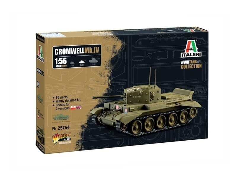 Baksas Surenkami modeliai Italeri - Cromwell Mk. IV