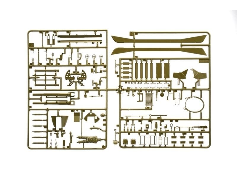 Baksas Surenkami modeliai Italeri - M7 Priest Howitzer Motor Carriage