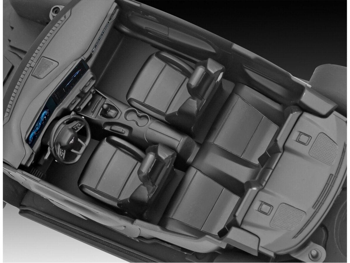Baksas Surenkami modeliai Revell - 2024 Ford Mustang GT (2 in 1) (Click System), 1/25