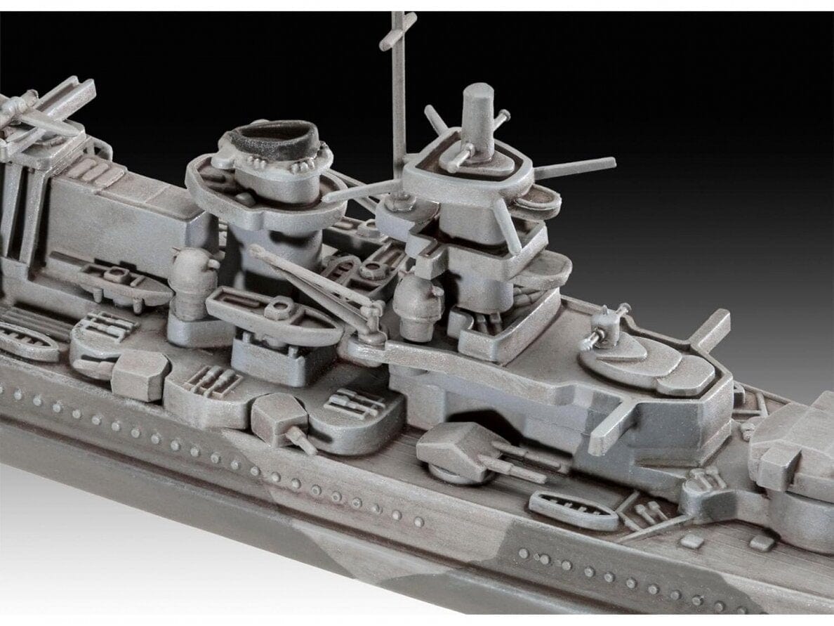 Baksas Surenkami modeliai Revell - Battleship Gneisenau