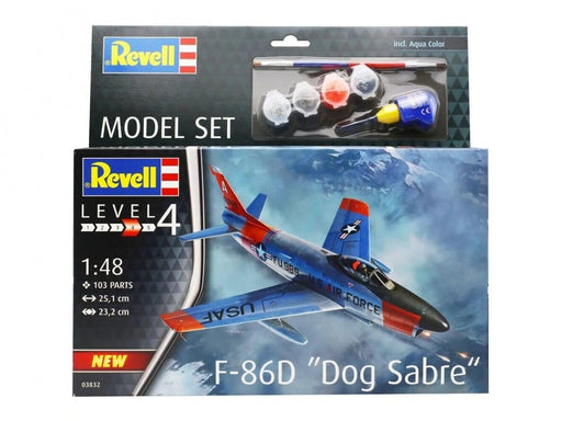 Baksas Surenkami modeliai Revell - F-86D Dog Sabre