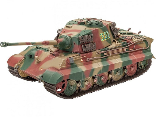 Baksas Surenkami modeliai Revell - Henschel Turret Tiger II Ausf.B