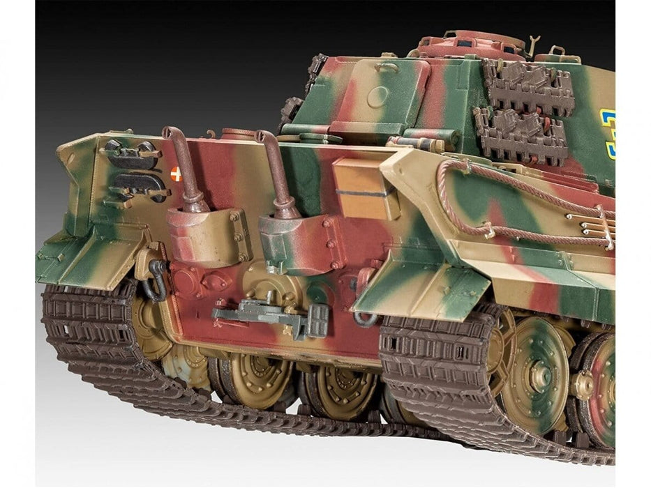 Baksas Surenkami modeliai Revell - Henschel Turret Tiger II Ausf.B