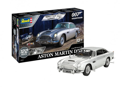 Baksas Surenkami modeliai Revell - James Bond 007 Goldfinger Aston Martin DB5 easy-click
