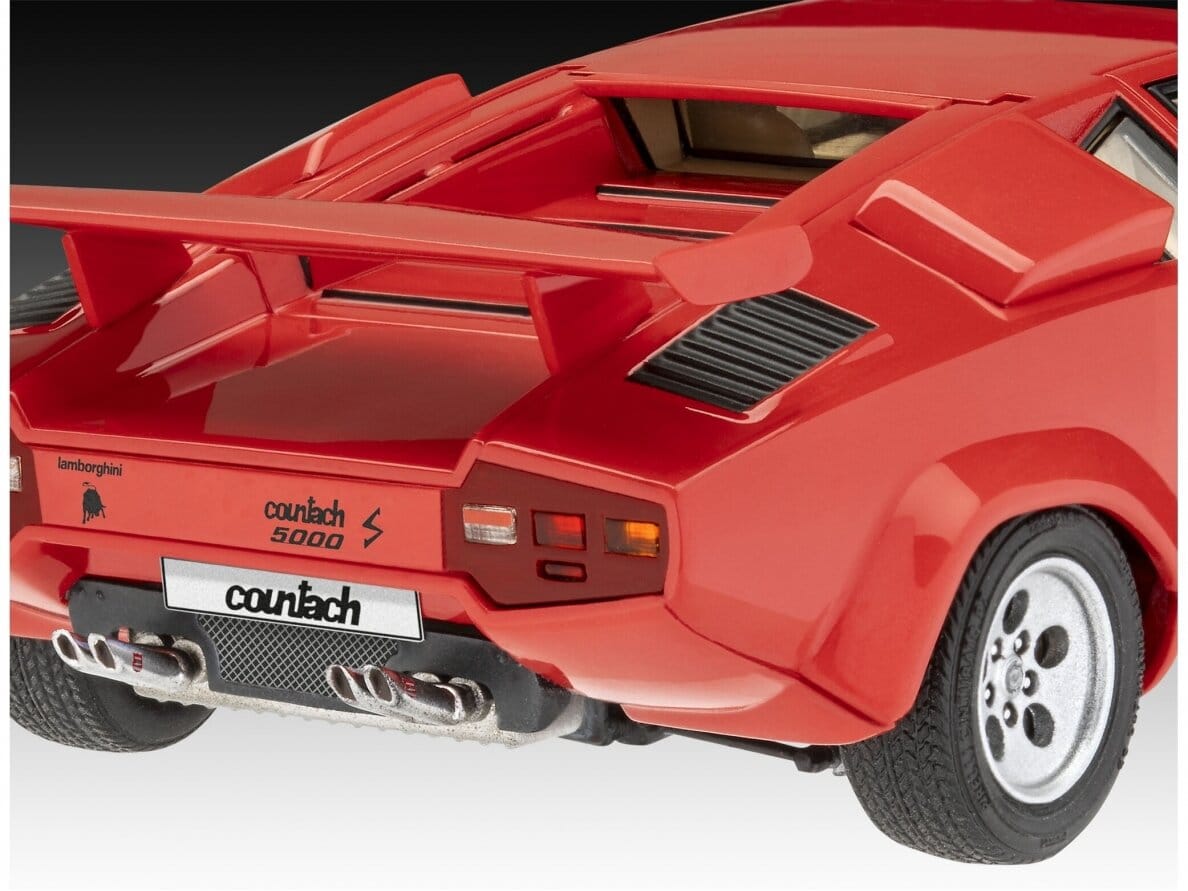 Baksas Surenkami modeliai Revell - Lamborghini Countach LP500S, 1/24
