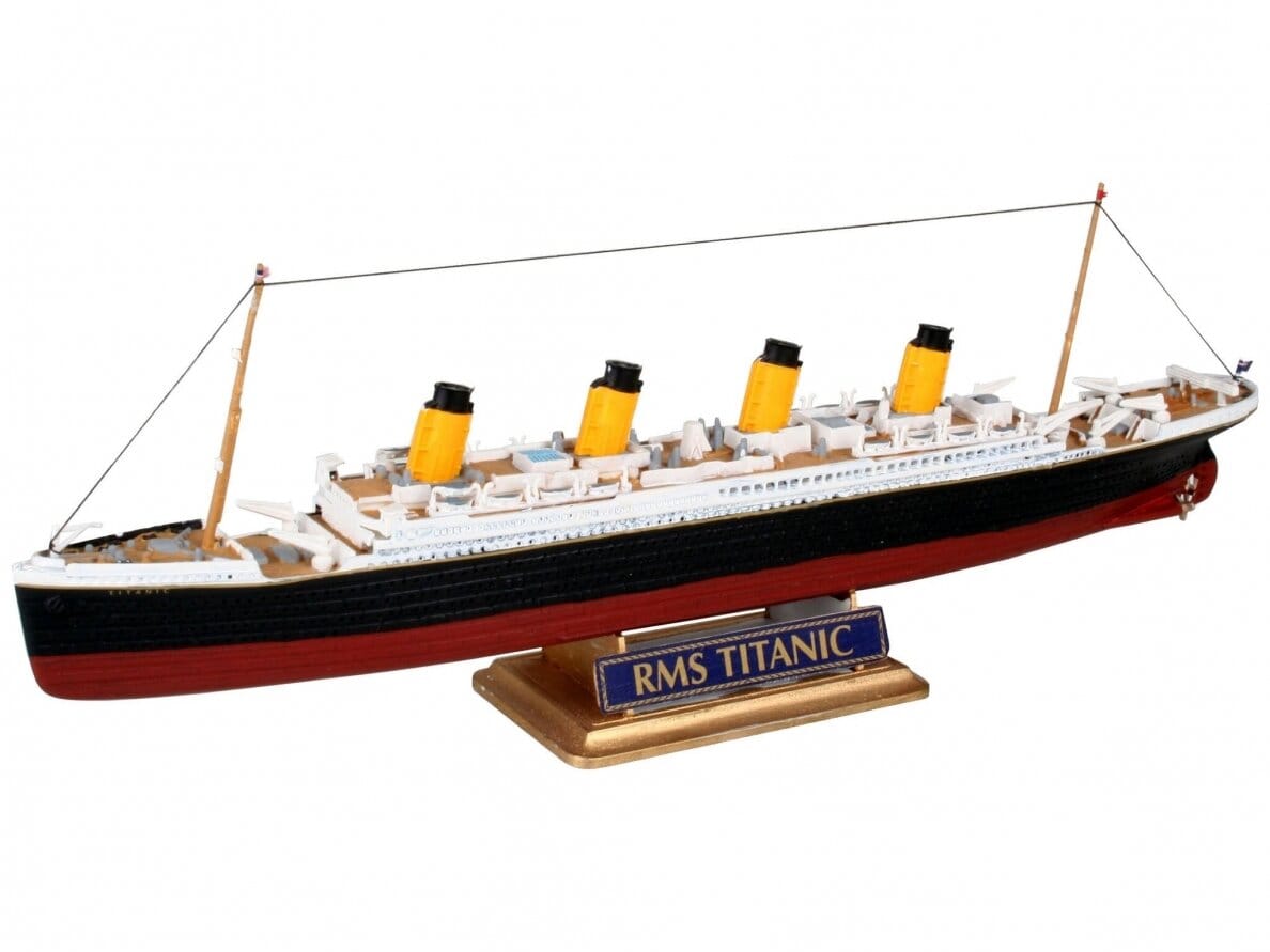 Baksas Surenkami modeliai Revell - R.M.S. Titanic, 1/1200