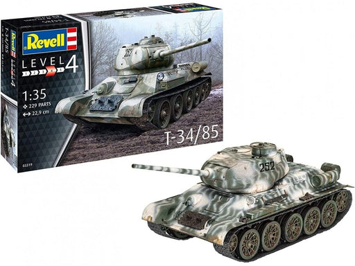 Baksas Surenkami modeliai Revell - T-34/85
