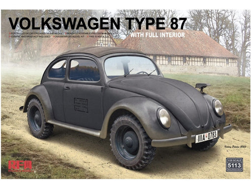 Baksas Surenkami modeliai Rye Field Model - Volkswagen Type 87