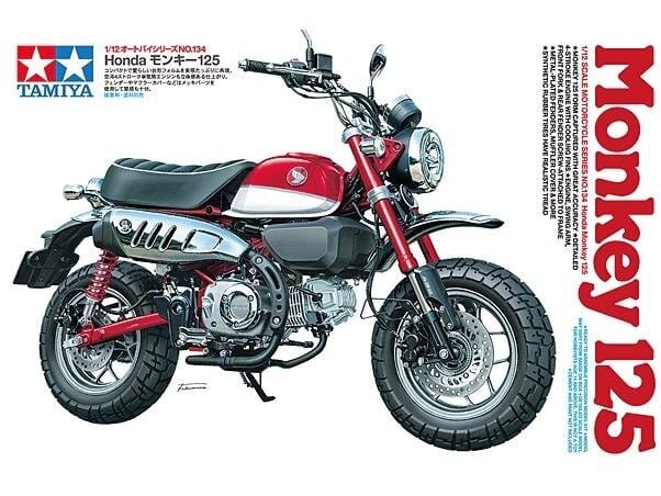 Baksas Surenkami modeliai Tamiya - Honda Monkey 125