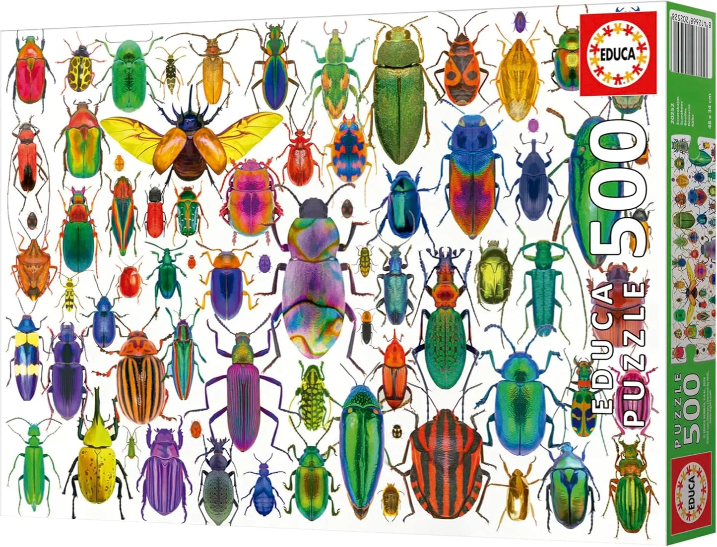 Educa Universalios dėlionės Beetles, 500