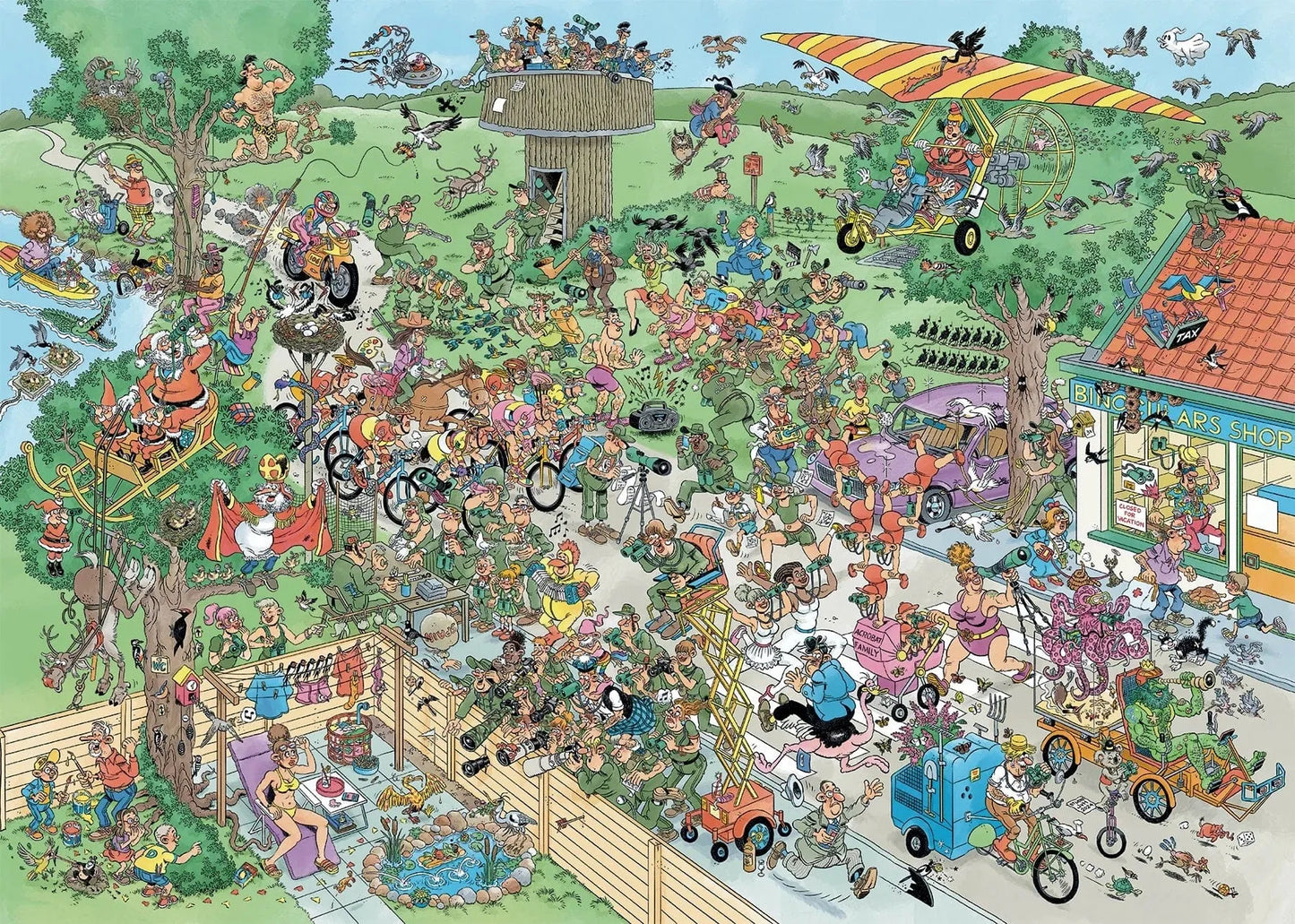 Big Garden Birdwatch, 1000-Universalios dėlionės-Brain Games LT
