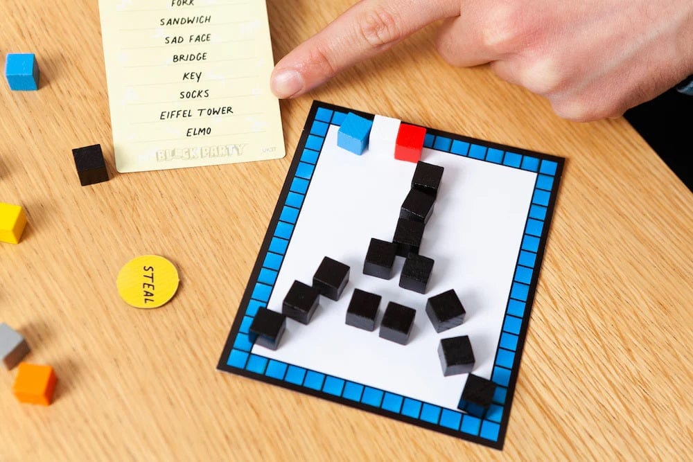 Big Potato Stalo žaidimai Block Party Board Game