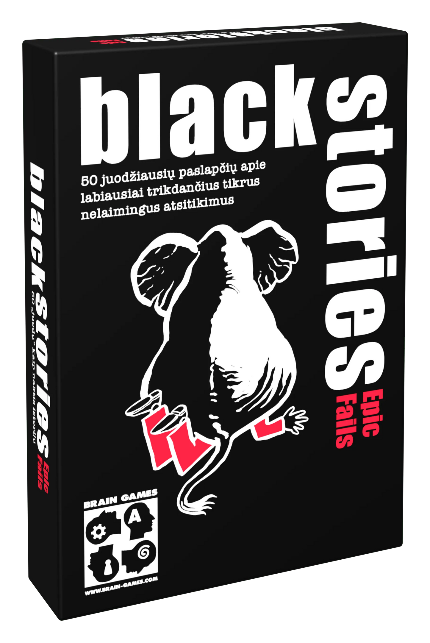 Black Stories Epic Fails LT-Stalo žaidimai-Brain Games LT