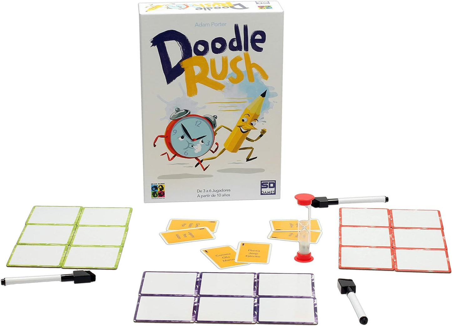 Brain Games LT Stalo žaidimai Doodle Rush ENG