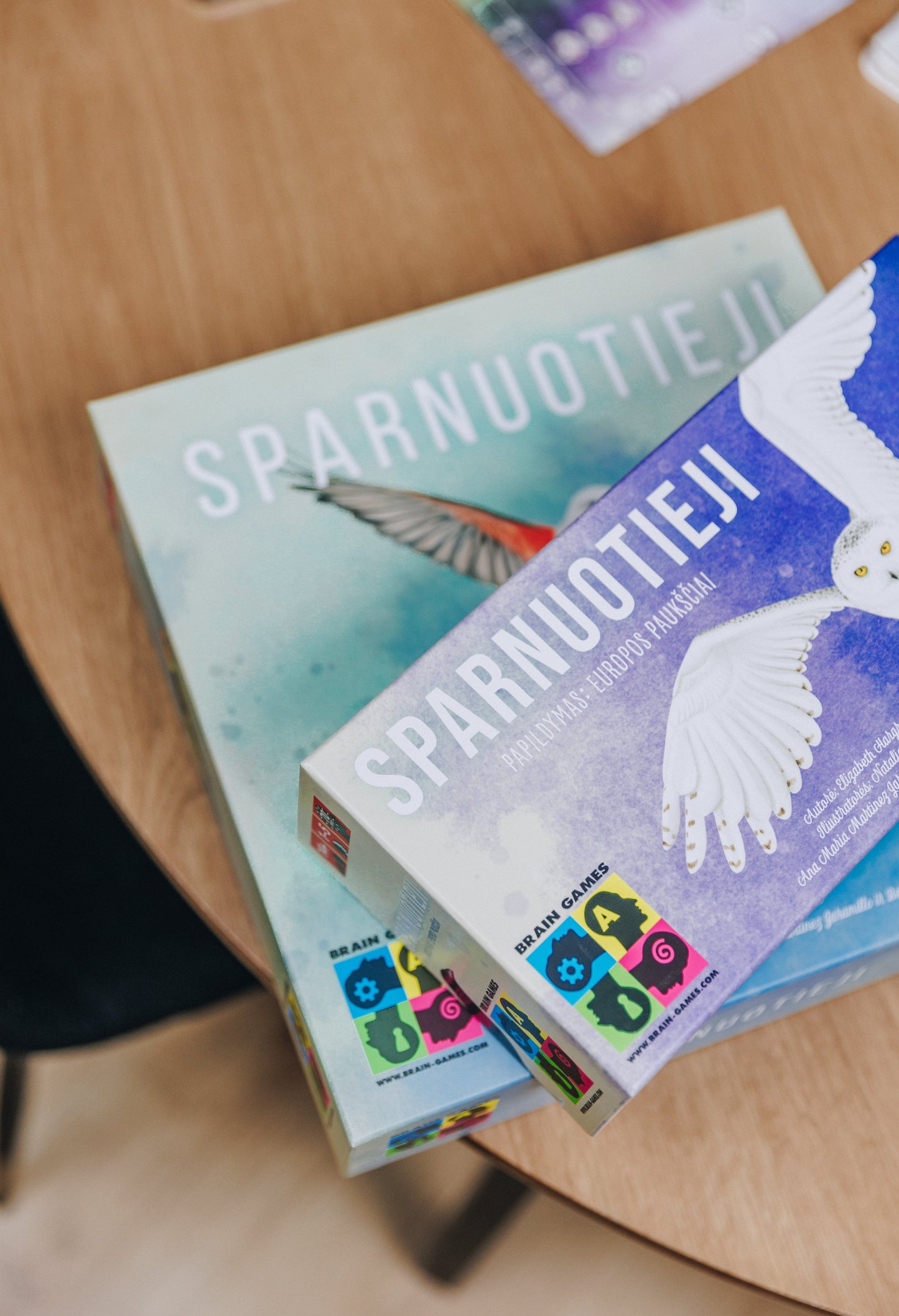 Brain Games LT Stalo žaidimai Sparnuotieji: Europos paukščiai (papildymas)