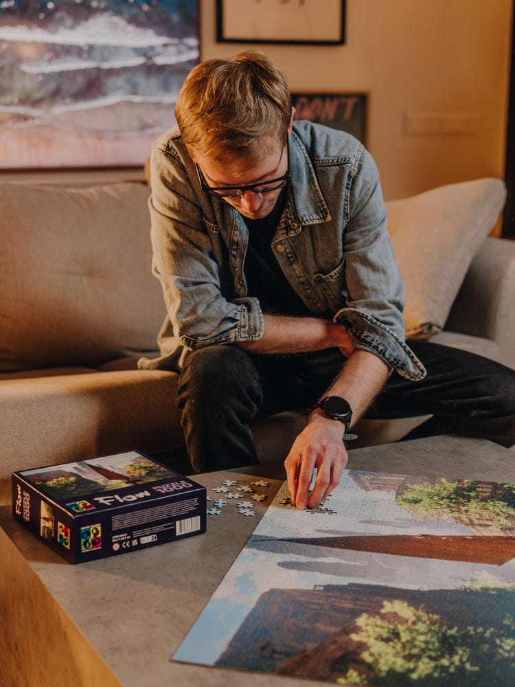 Brain Games LT Universalios dėlionės Flow, 1000