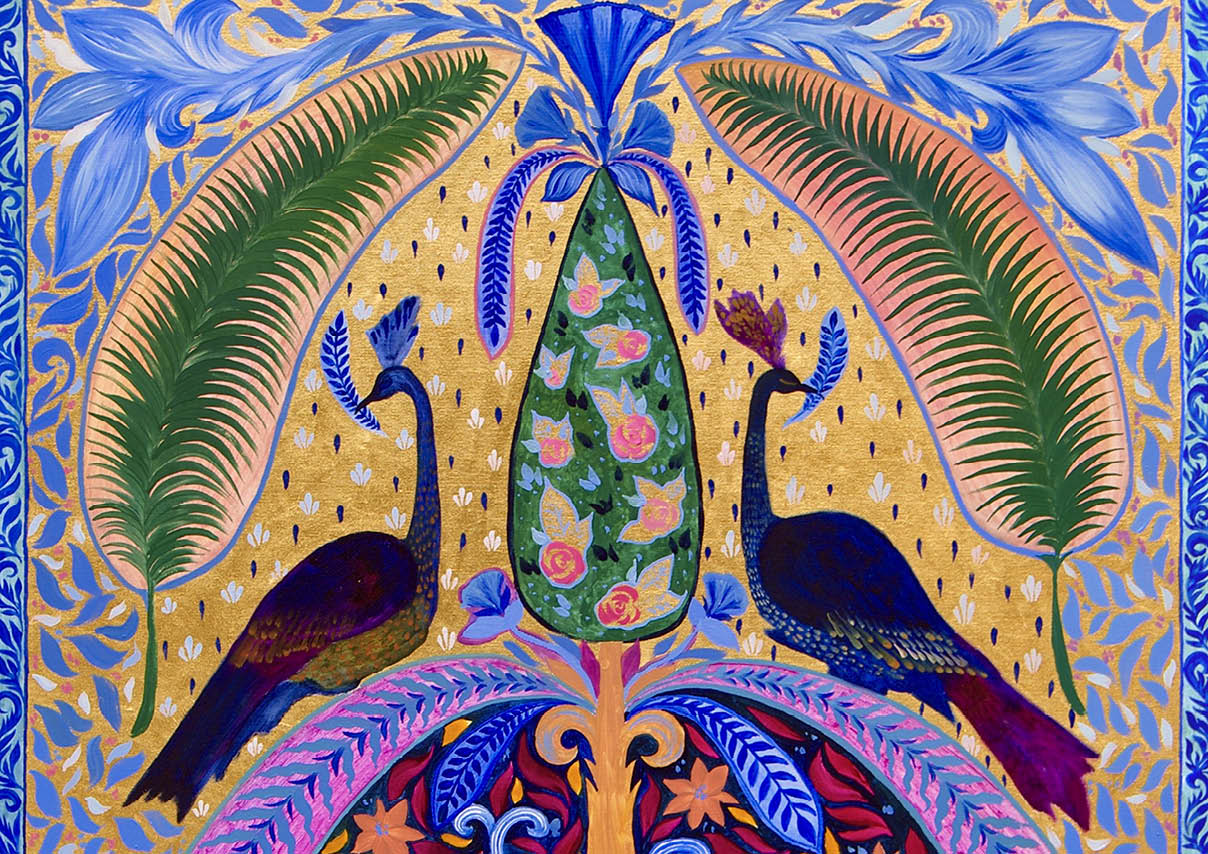 Brain Games LT Universalios dėlionės Palm leaves, 1000