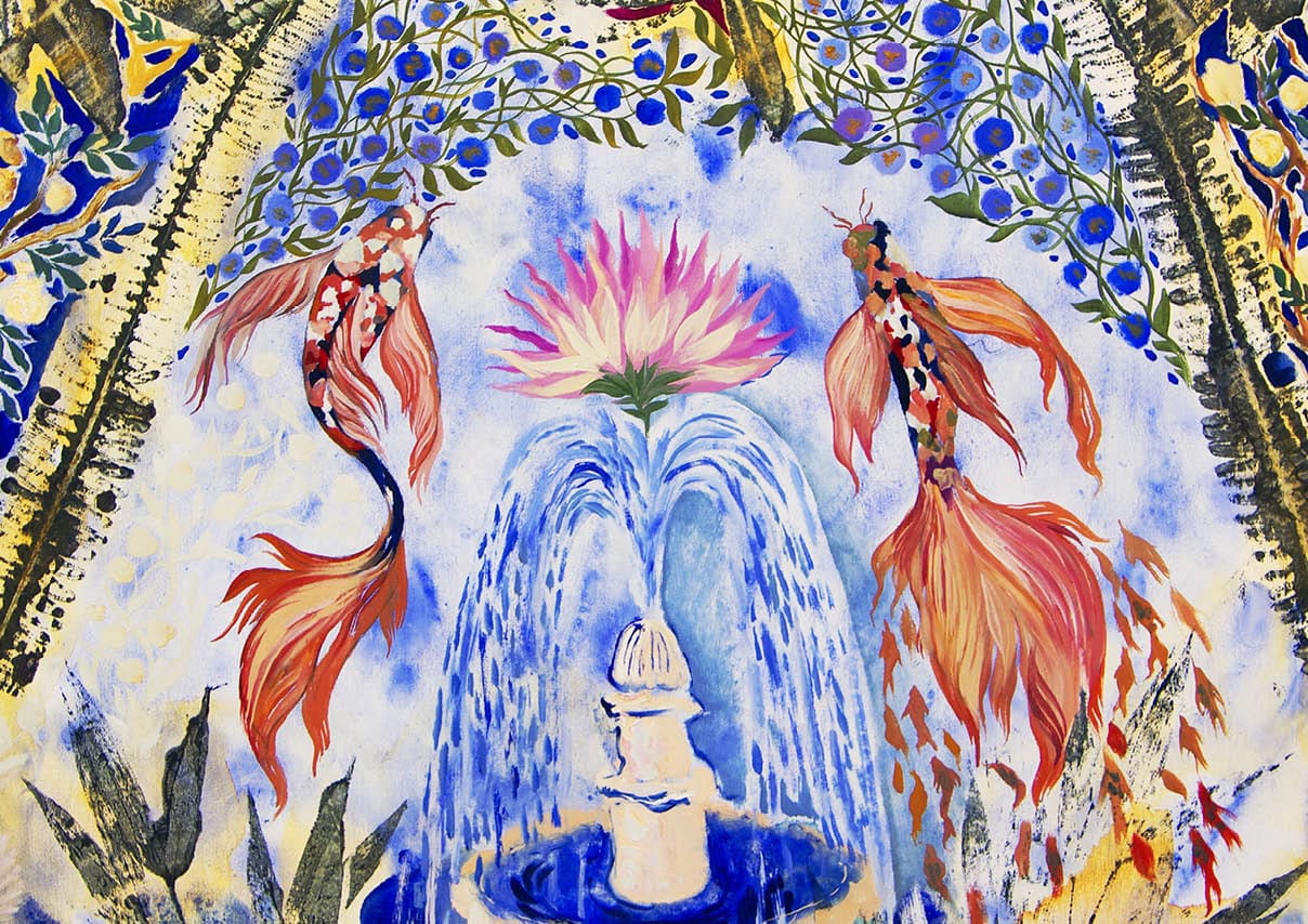 Brain Games LT Universalios dėlionės The fountain, 1000