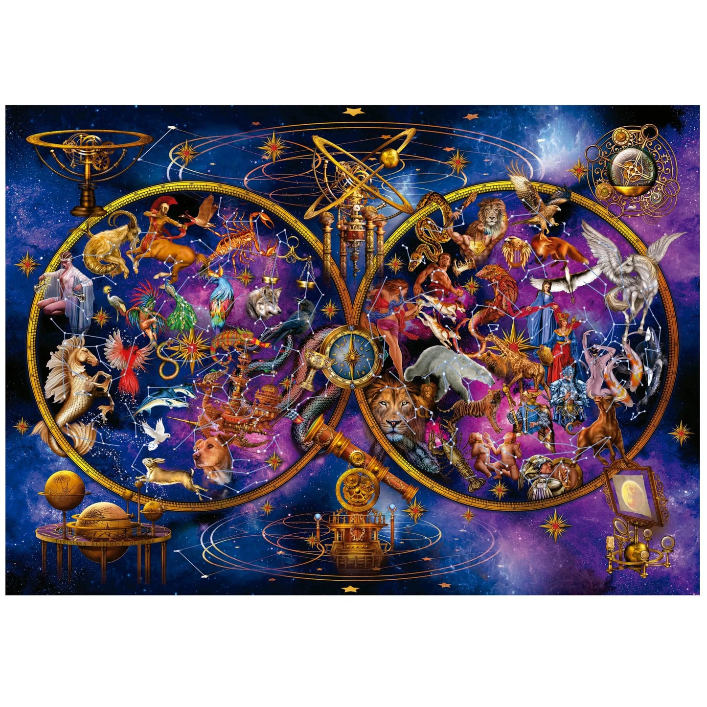 Constellations, 1000-Universalios dėlionės-Brain Games LT