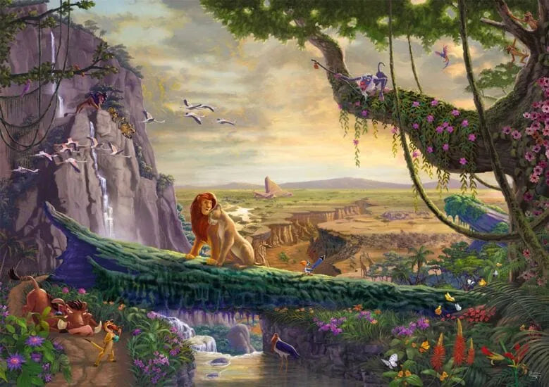 Disney - The Lion King - Return to Pride Rock, 6000-Universalios dėlionės-Brain Games LT