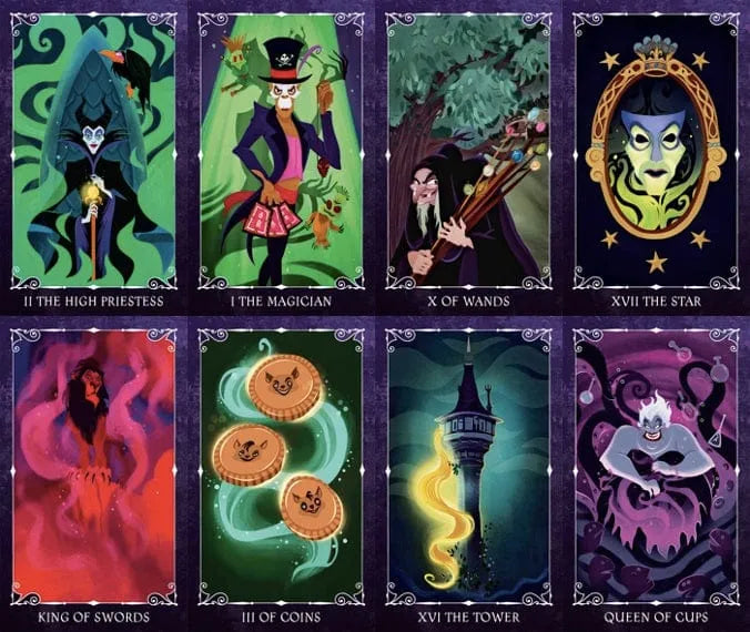 Disney Villains Tarot cards-Kita-Brain Games LT