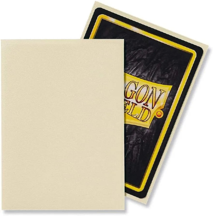 Dragon Shield - MATTE įmautės (100) - IVORY (63x88 mm)-Kita-Brain Games LT