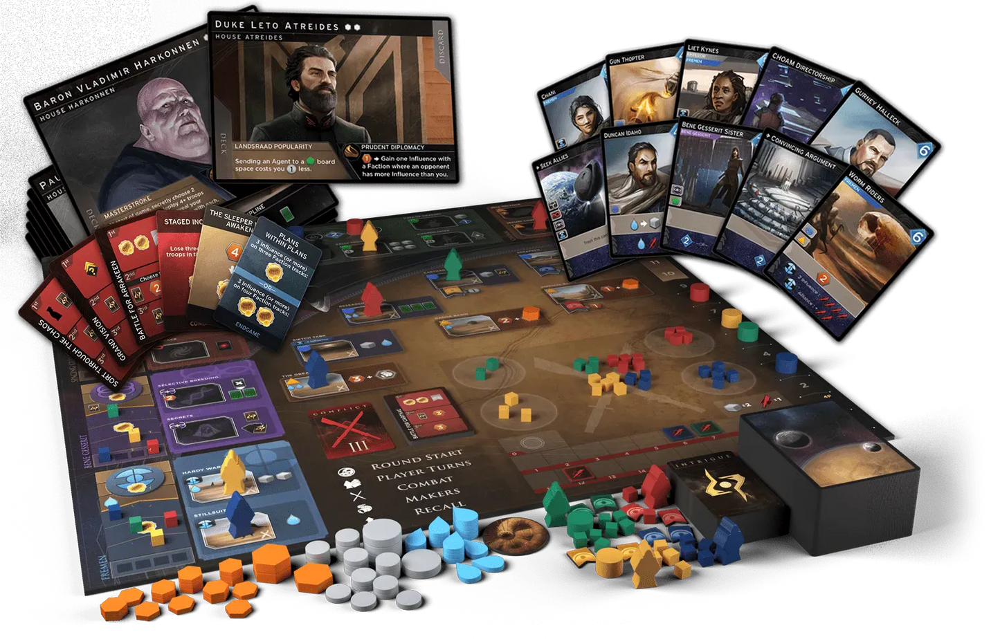 Dune: Imperium-Stalo žaidimai-Brain Games LT