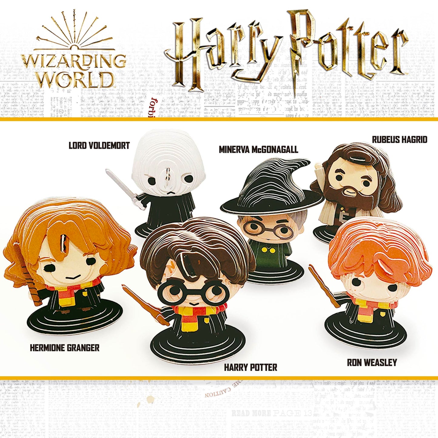 Educa 3D Delionės 3D Puzzle Figure Harry Potter