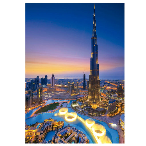 Educa Universalios dėlionės Burj Khalifa, United Arab Emirates, 1000