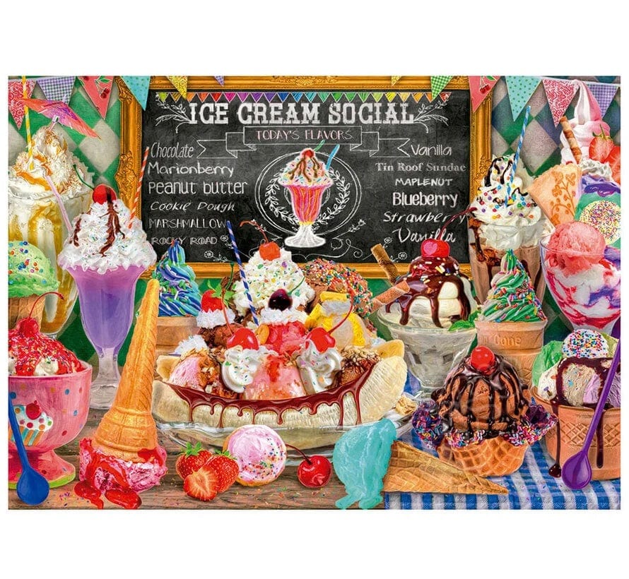 Educa Universalios dėlionės Ice Cream Shop, 500