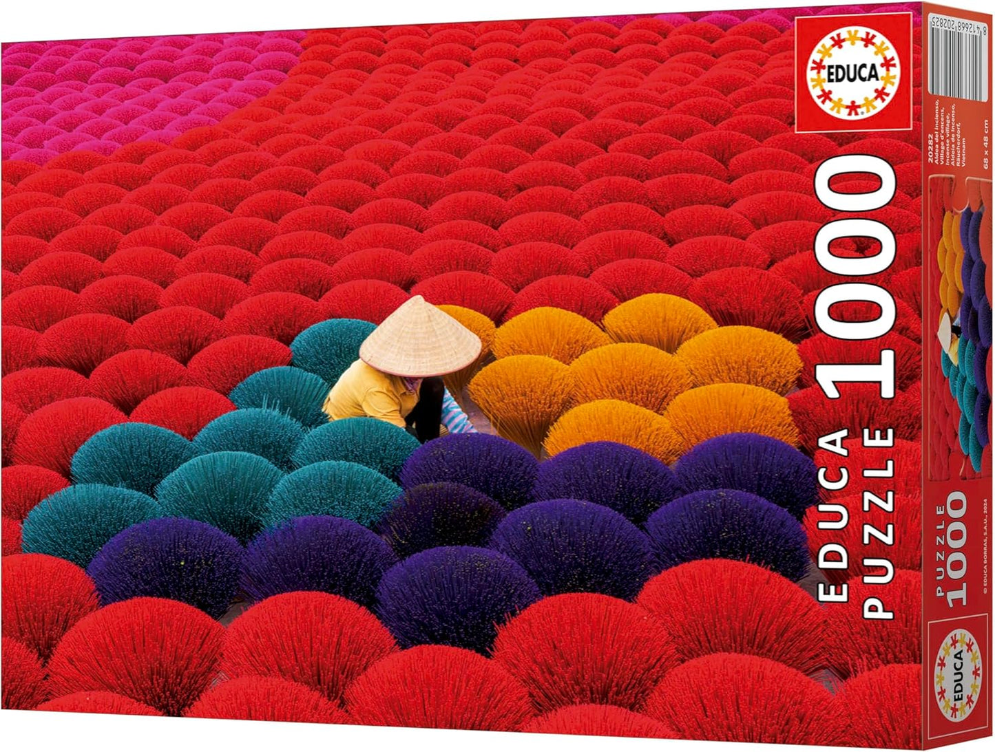 Educa Universalios dėlionės Incense Village, 1000