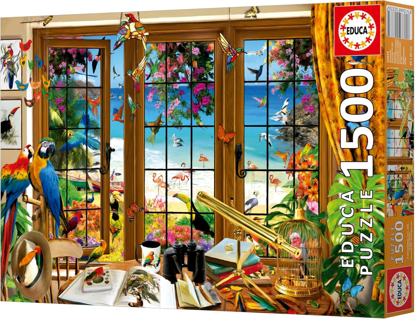 Educa Universalios dėlionės Observer's Window, 1500