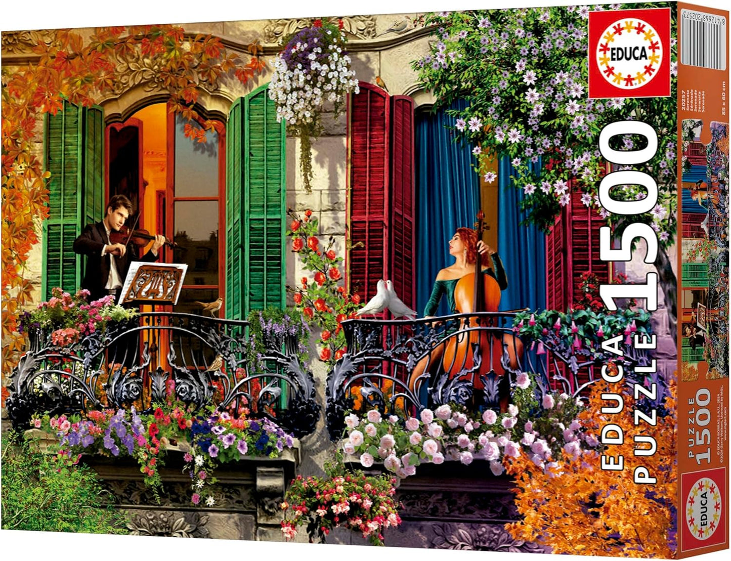 Educa Universalios dėlionės Serenade, 1500