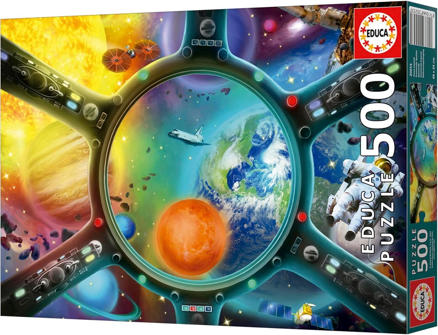 Educa Universalios dėlionės Space Release, 500