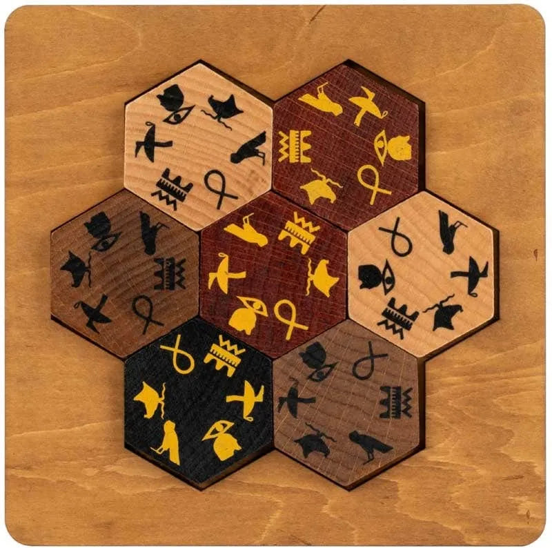 Egyptian Hieroglyph Puzzle-Galvosūkiai-Brain Games LT