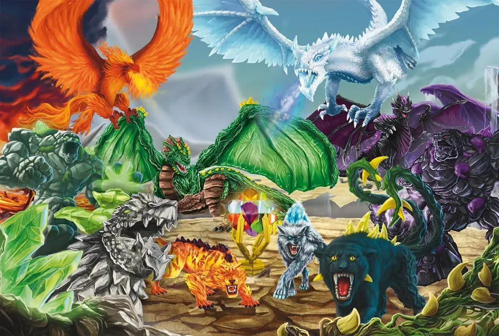 Eldrador, Battle for the Super Crystal, 100-Vaikiškos dėlionės-Brain Games LT