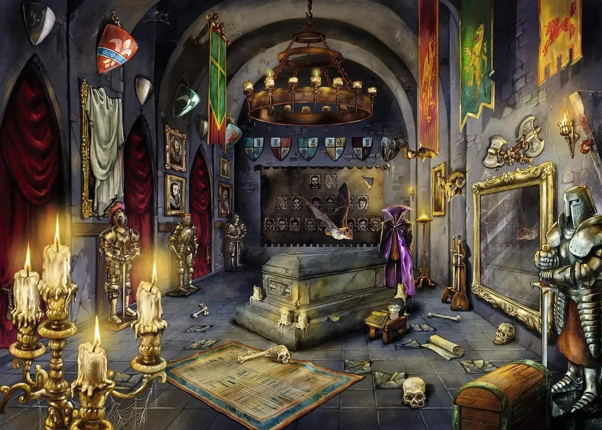 Escape puzzle: Vampire's Castle, 759-Universalios dėlionės-Brain Games LT