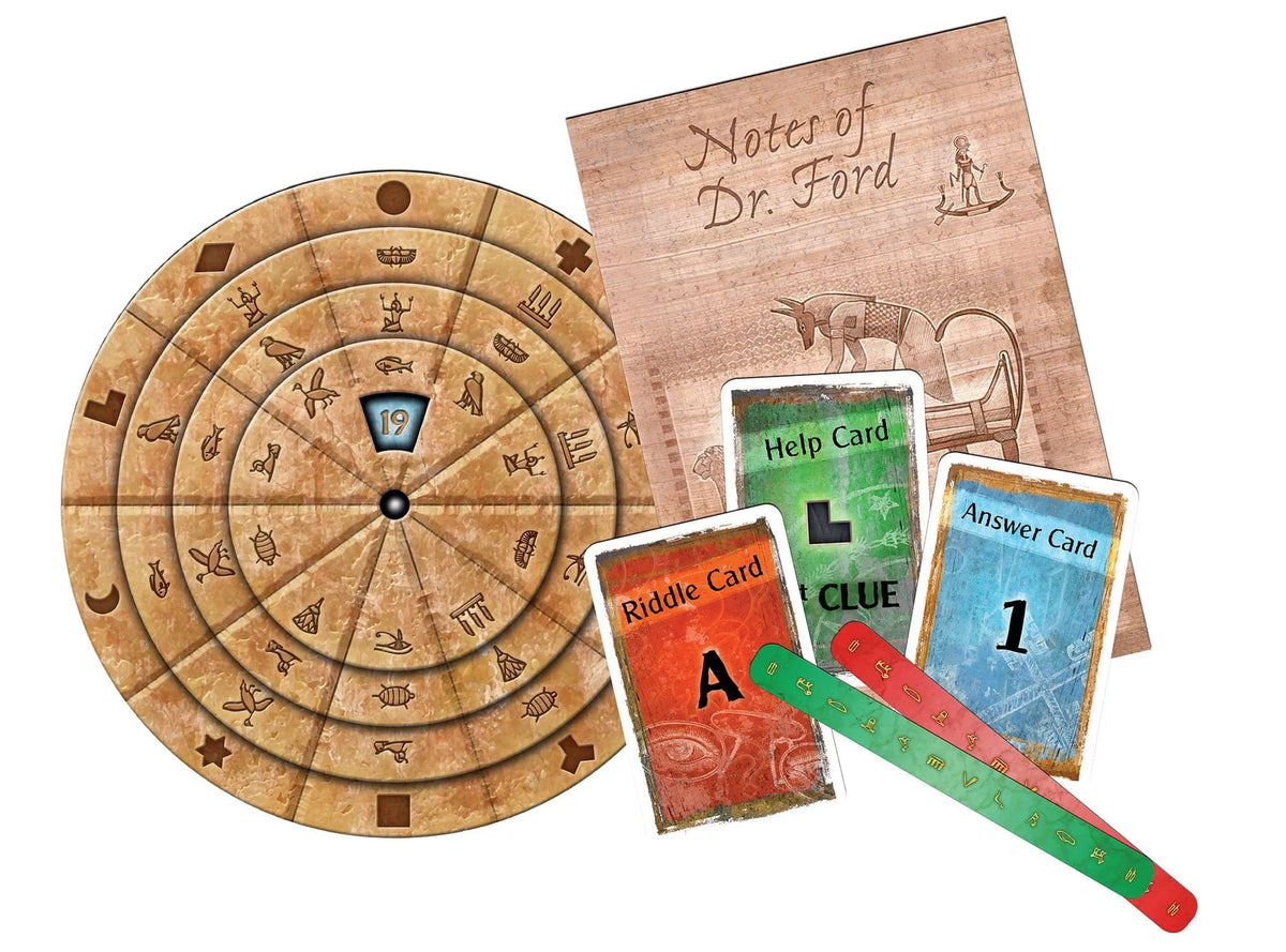 EXIT The Game: The Pharaoh's Tomb (EN)-Stalo žaidimai-Brain Games LT