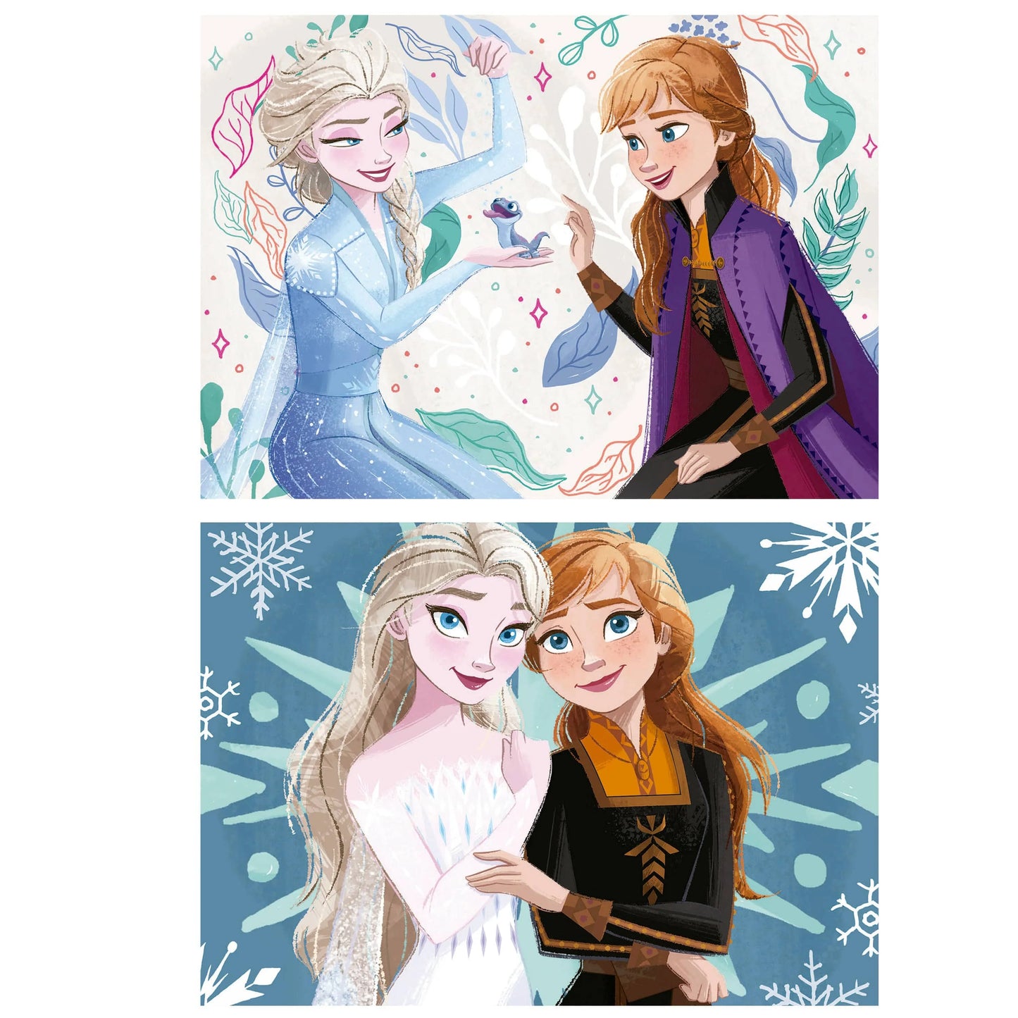Frozen, 2 × 20-Vaikiškos dėlionės-Brain Games LT