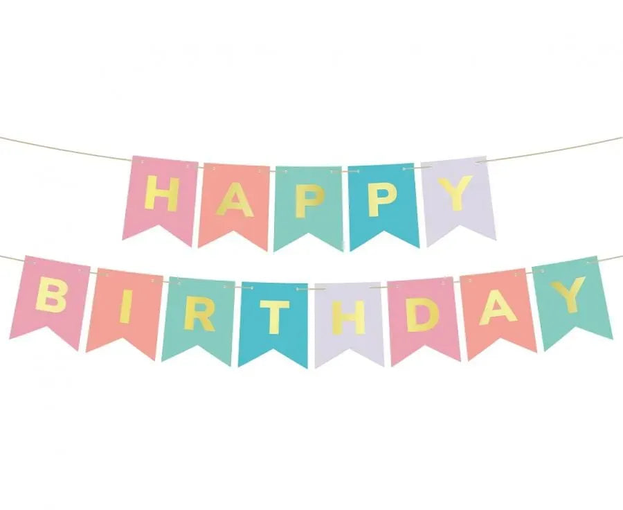 Girlianda Happy Birthday-Kita-Brain Games LT