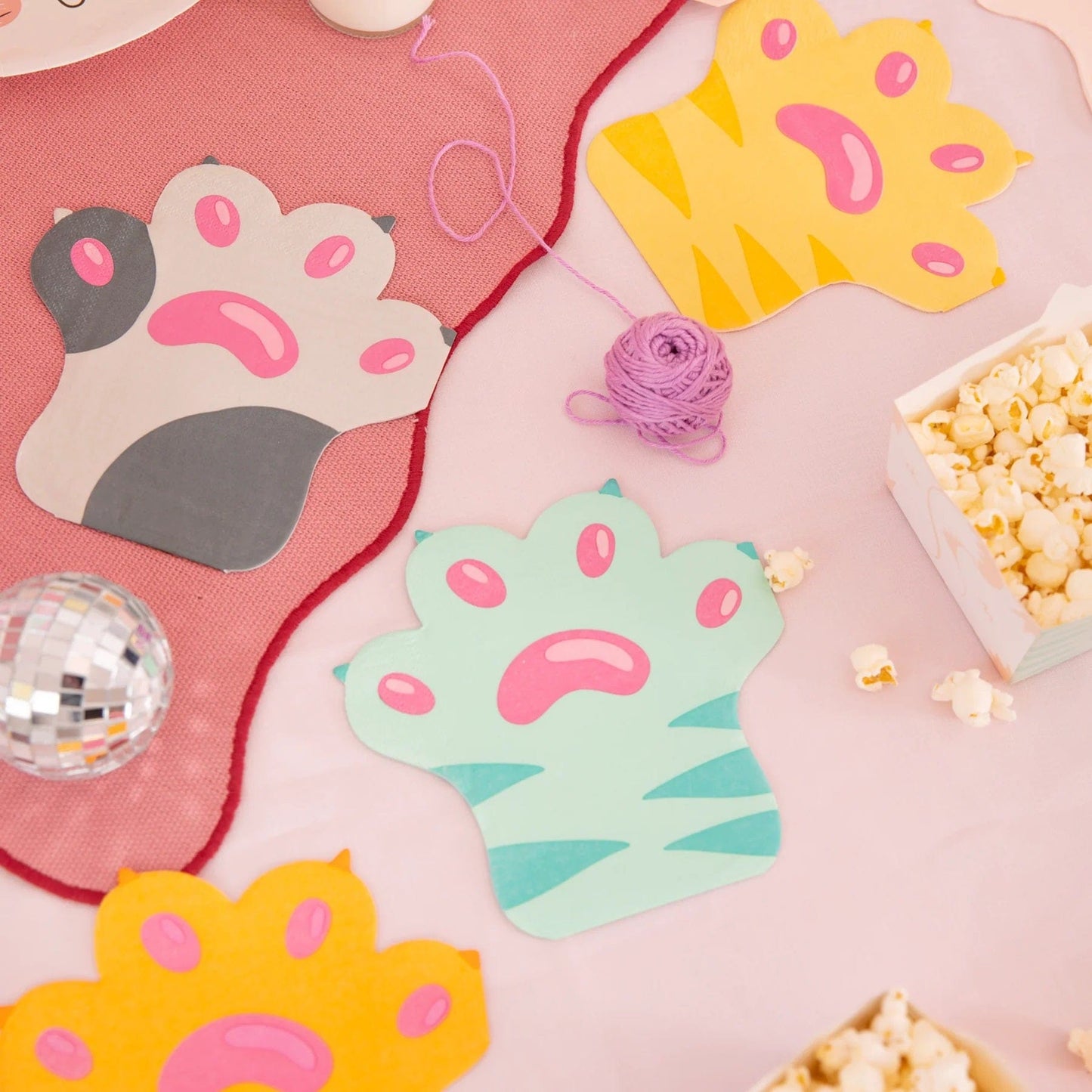 Godan Kita Servetėlės „Katės letenėlės“, 12 vnt.