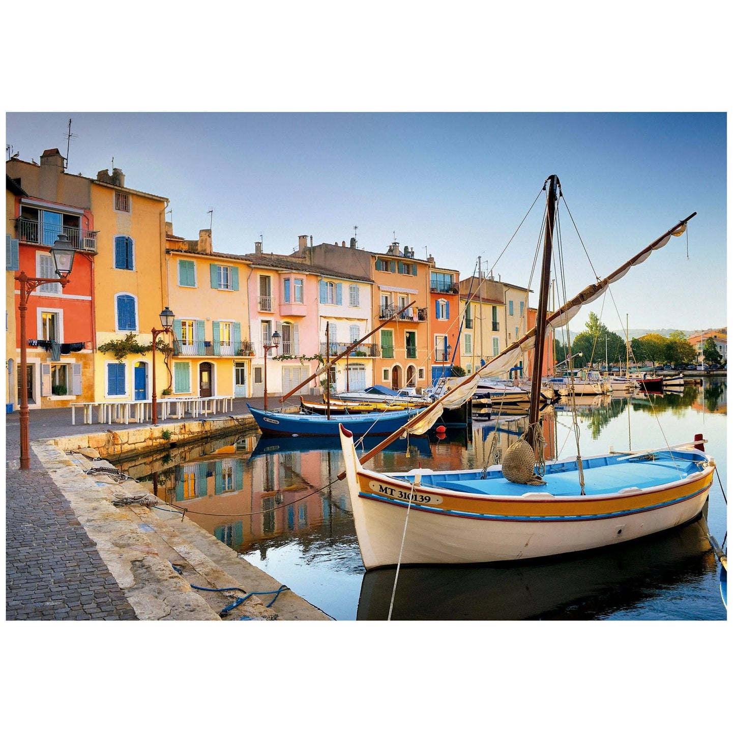 Harbour In Martigues, Provence, 1000-Universalios dėlionės-Brain Games LT