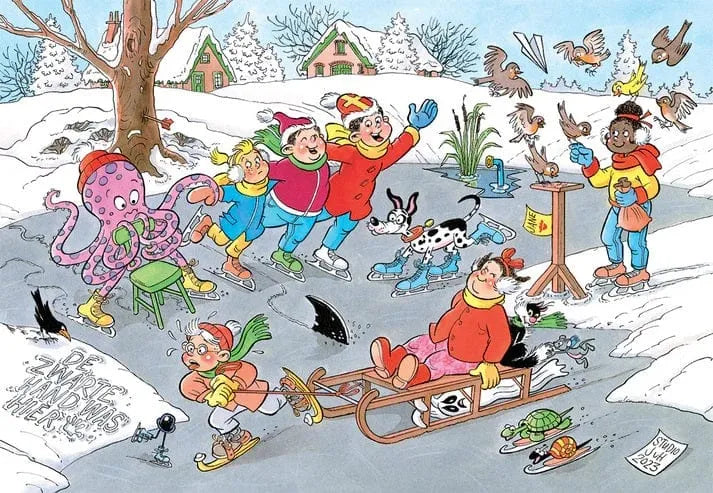 Ice Skating, 240-Vaikiškos dėlionės-Brain Games LT