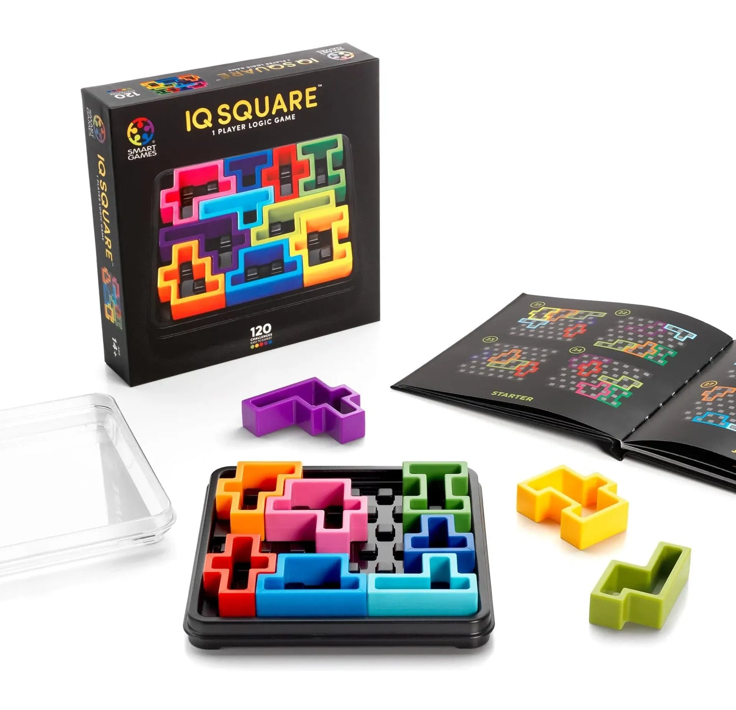 SmartGames Loginiai Žaidimai IQ Deluxe - Square