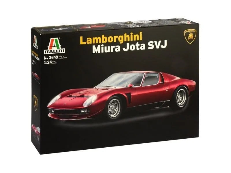 Italeri - Lamborghini Miura Jota SVJ-Surenkami modeliai-Brain Games LT