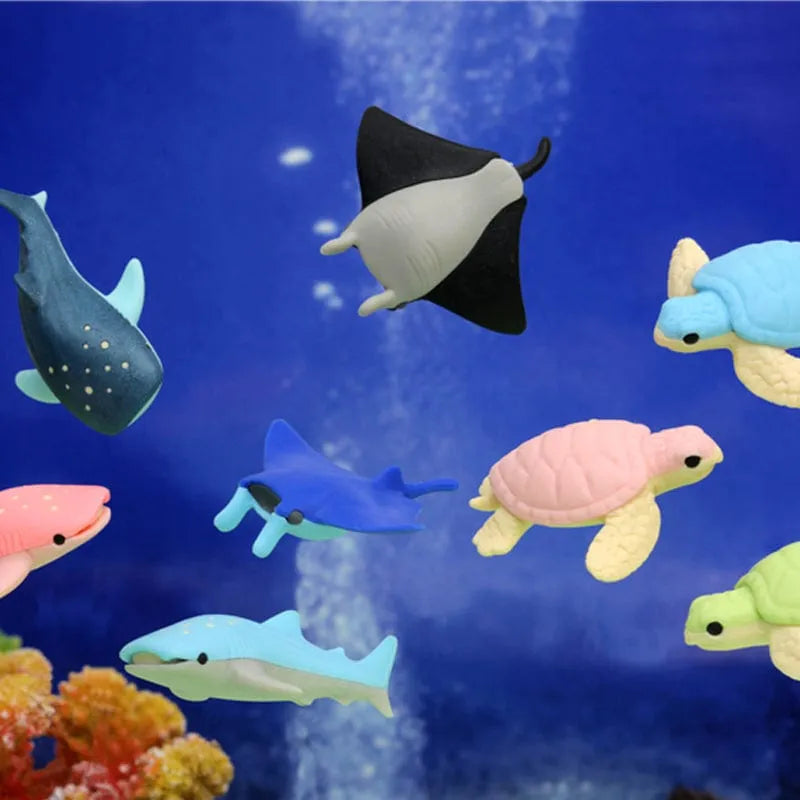 IWAKO trintukas – dėlionė „Sea Animals”-Kita-Brain Games LT